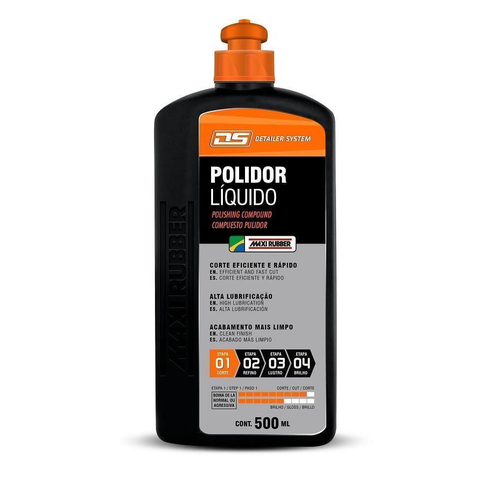 Líquido Polidor Corte DS 500ml Maxi Rubber