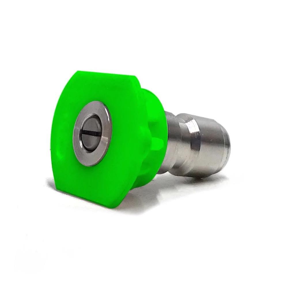 Bico de Engate Rápido com Leque em 25 Graus Verde Detailer