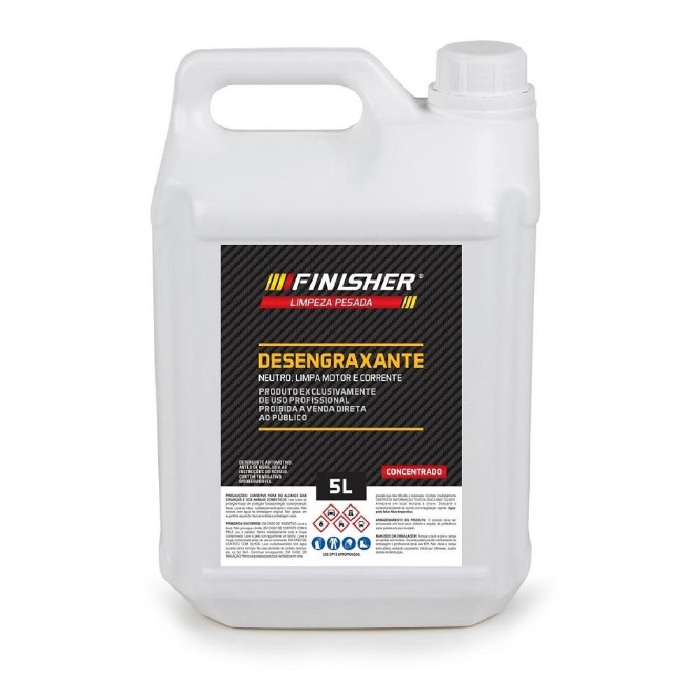 Detergente Desengraxante Neutro 5 Litros Finisher