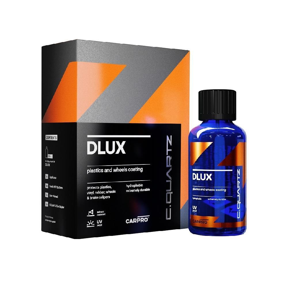 Coating Cerâmico para Plástico Borracha e Metal CQuartz Dlux 30ml Carpro