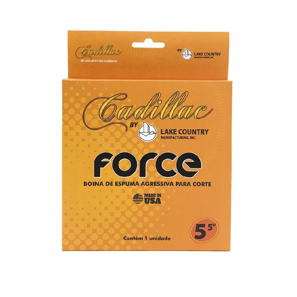Boina de Espuma Laranja Média Force 5,5 polegadas Cadillac