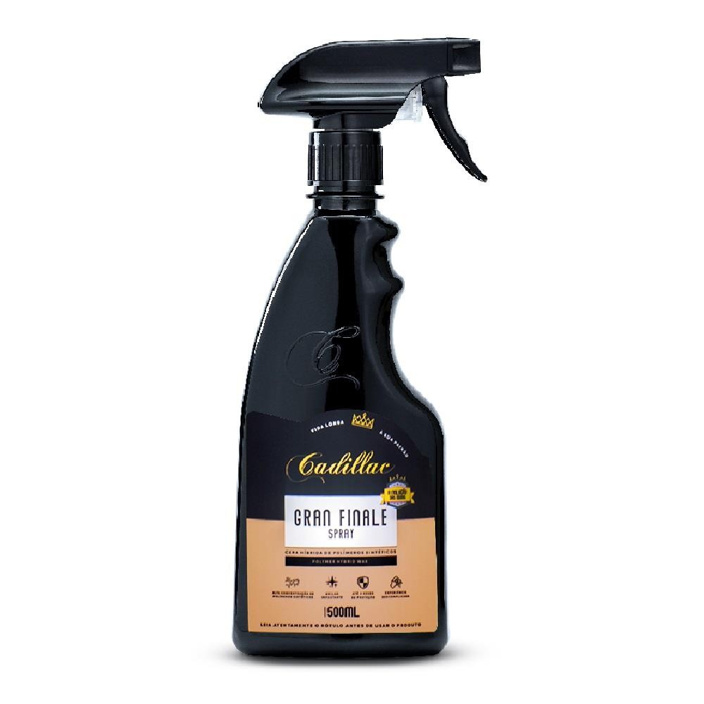 Cera Híbrida Spray Proteção de 4 meses Gran Finale 500ml Cadillac