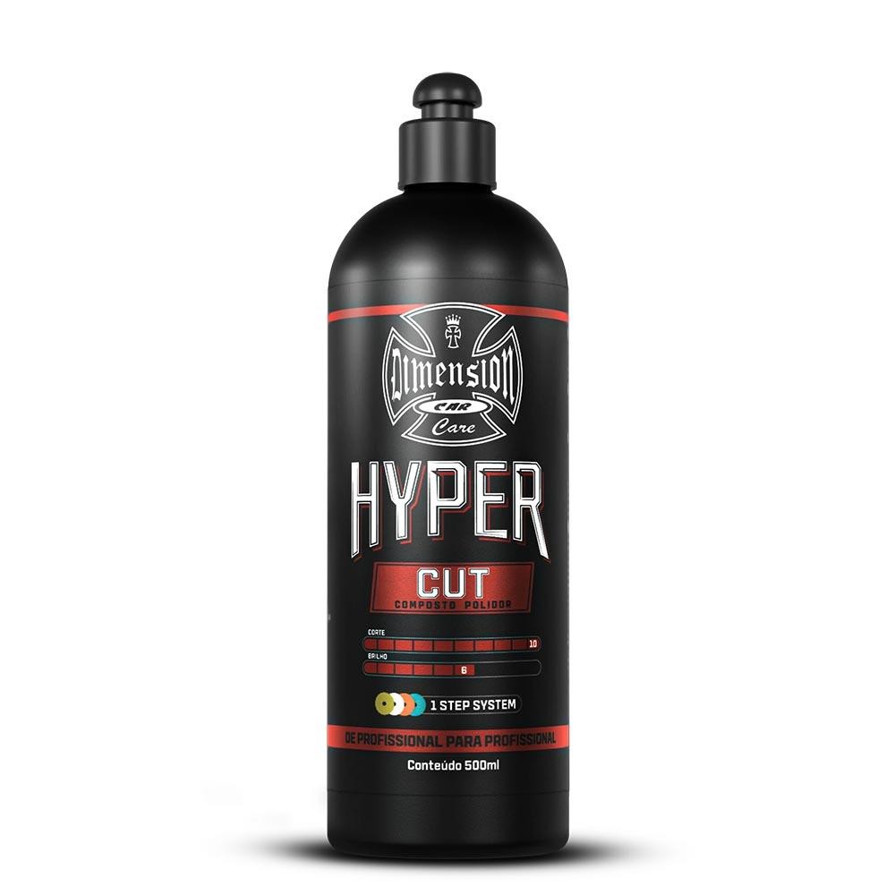 Composto Polidor de Corte Hyper Cut 500ml Dimension