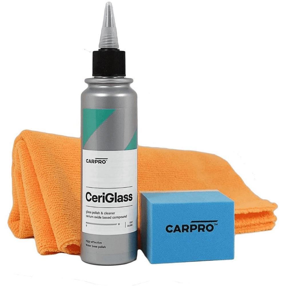 Kit de Polimento para vidros Ceriglass 150ml Carpro
