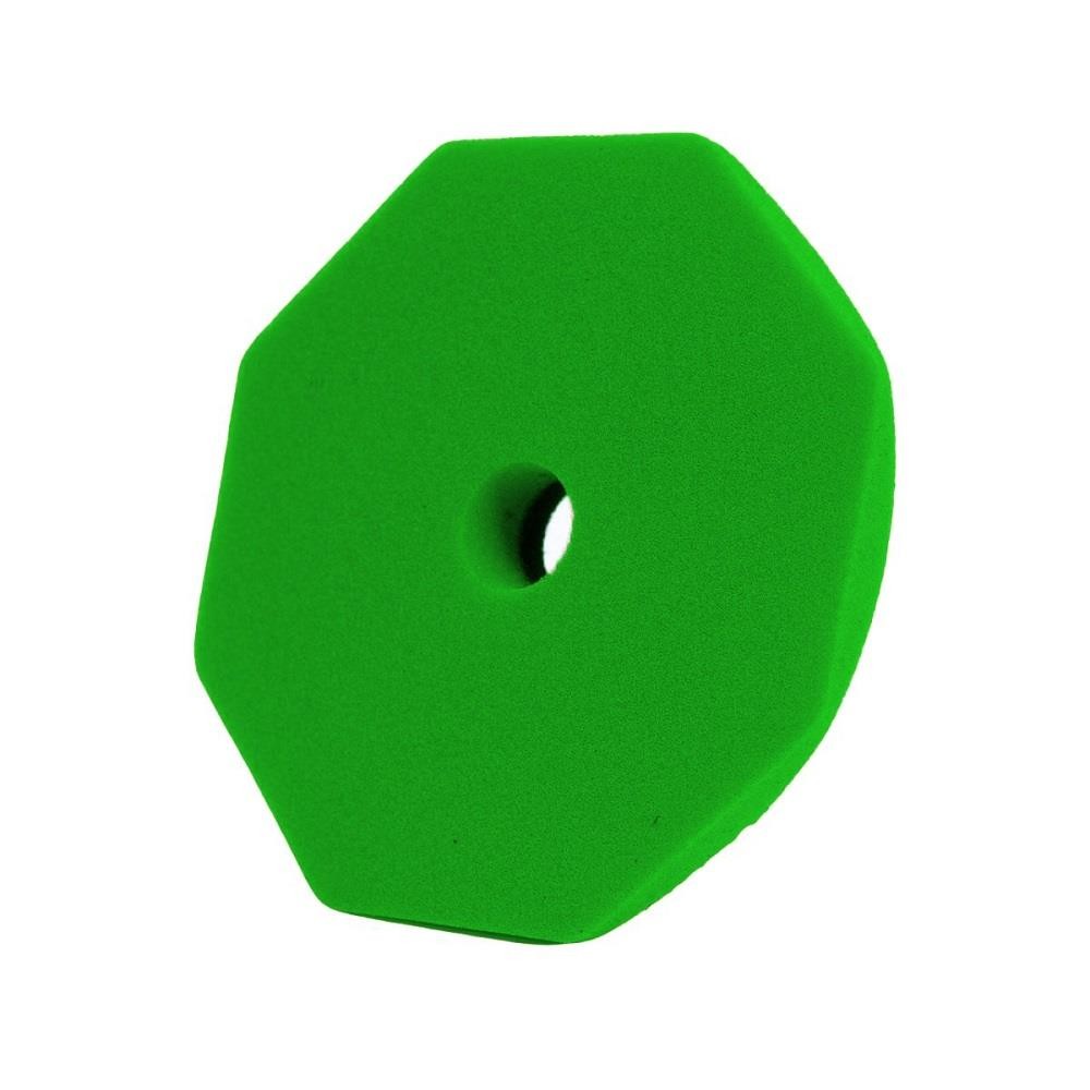 Boina de Espuma Octagonal Verde Lustro 5 Polegadas Detailer