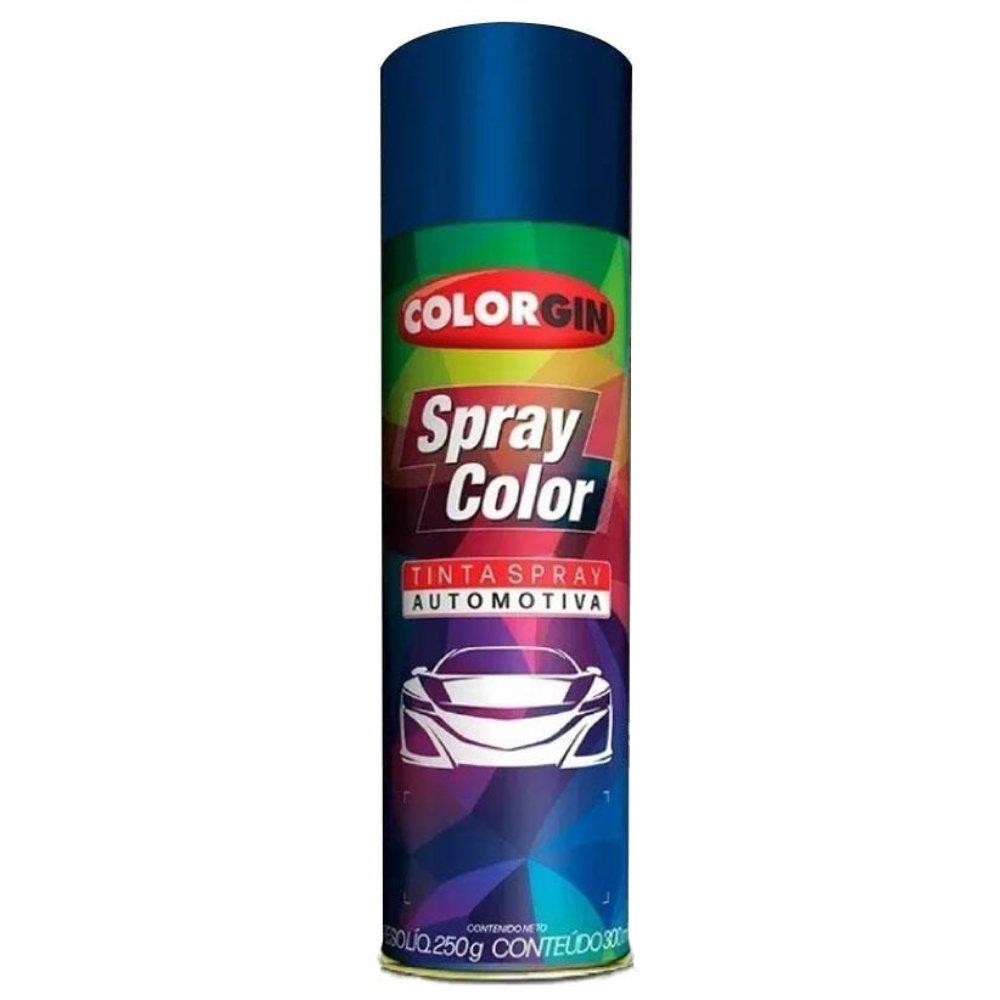 Tinta Spray Automotiva Preto Fosco 910 300ml Colorgin