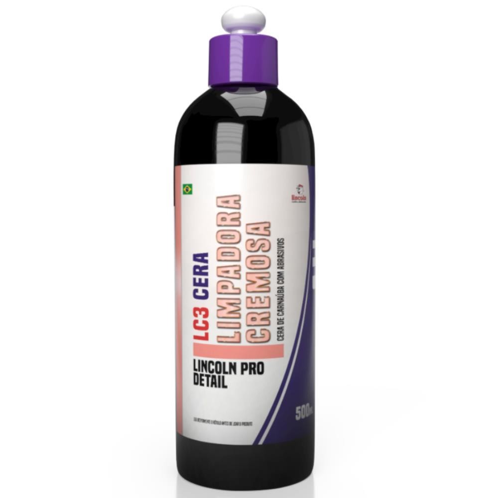 Cera Limpadora Cremosa LC3 500ml Lincoln