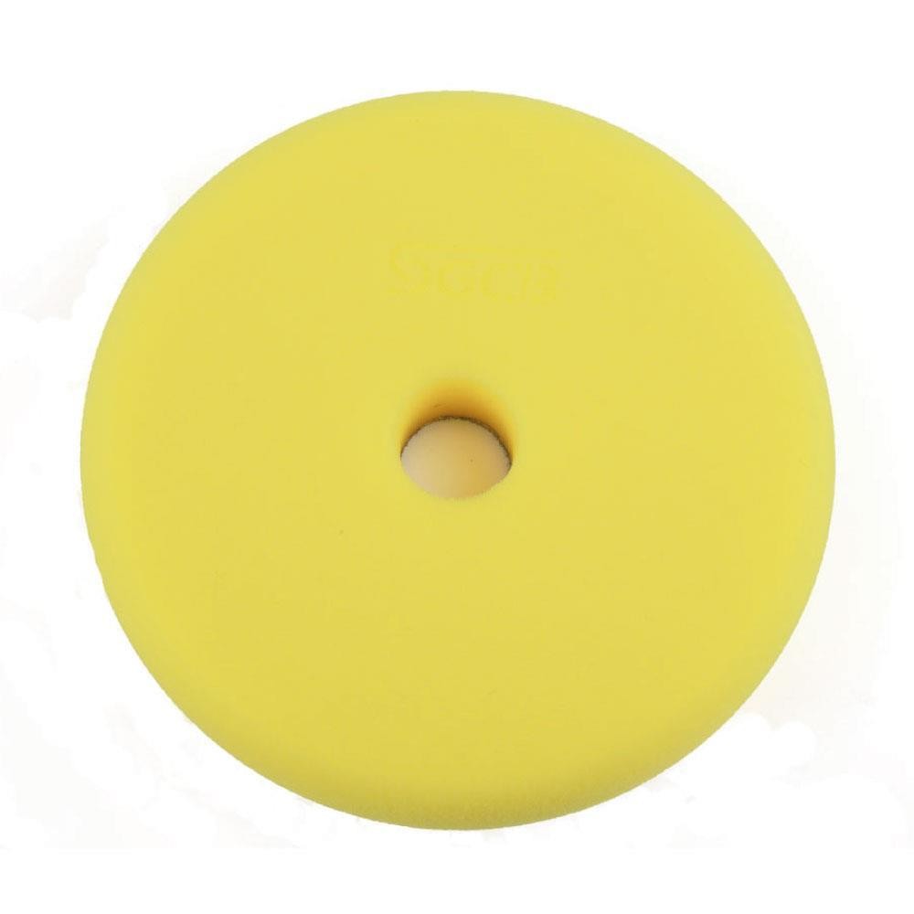 Boina de Espuma Amarela Macia Lustro 6 Polegadas SGCB