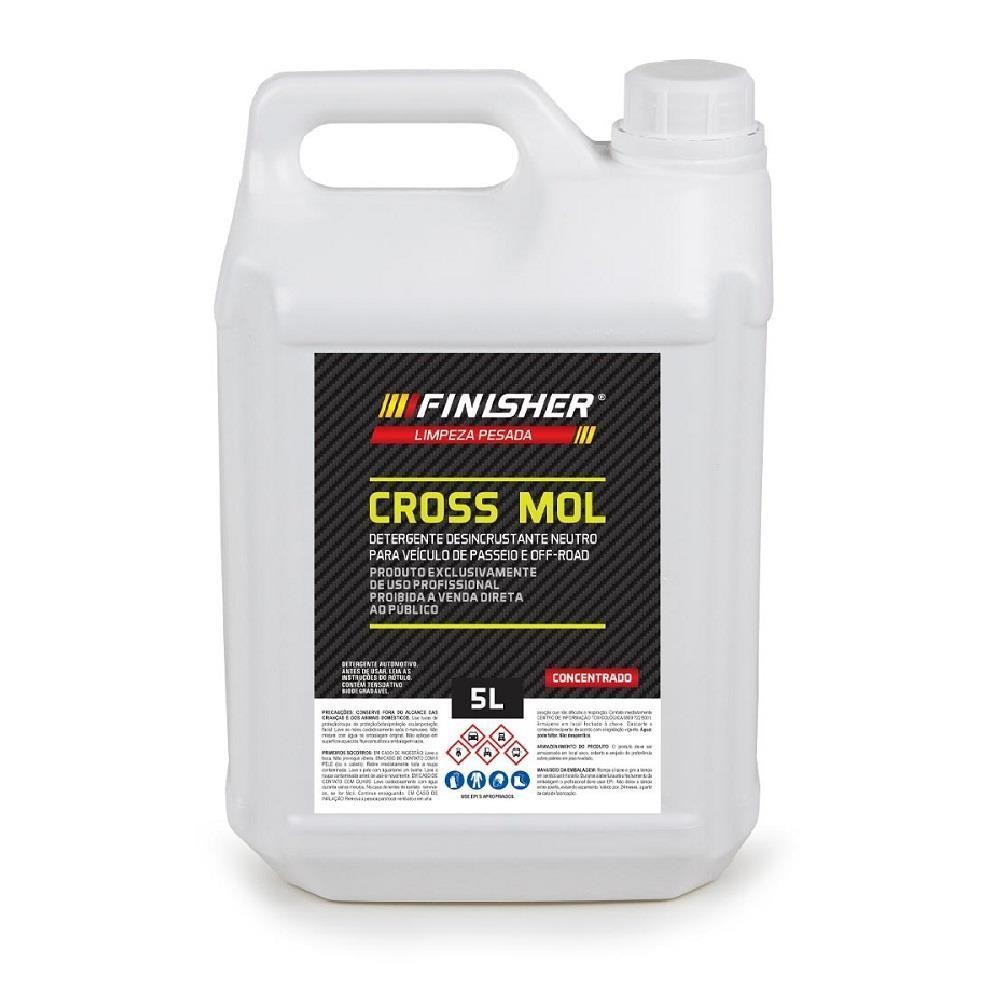 Detergente Desincrustante Neutro Cross Mol 5 Litros Finisher