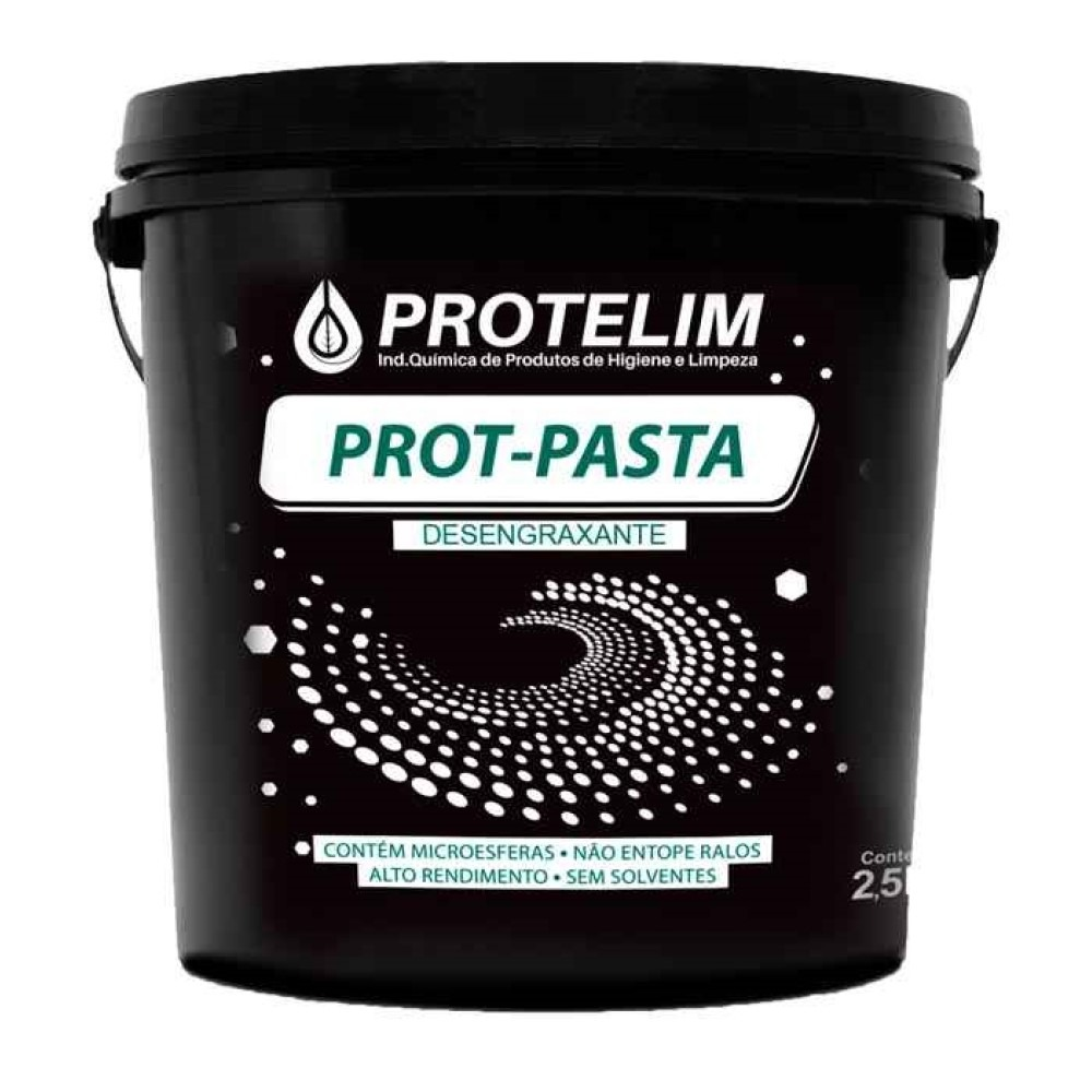 Limpador Desengraxante Prot Pasta Gel 2,5 kg Protelim