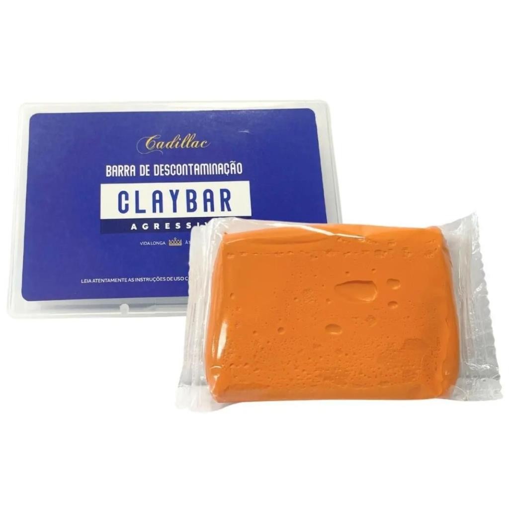 Clay Bar Barra Descontaminante Agressiva 50g Cadillac