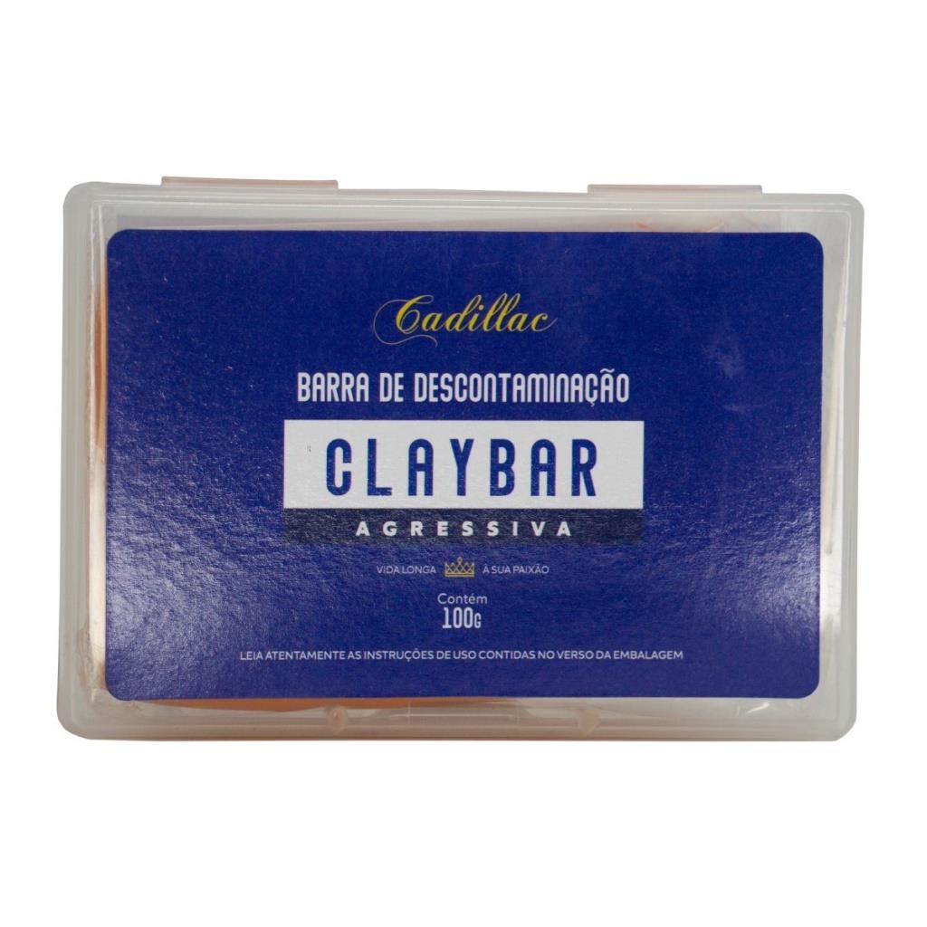 Clay Bar Barra Descontaminante Agressiva 100g Cadillac