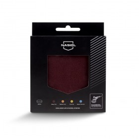 Boina de Espuma para Polimento Corte Pesado Bordô 6 Polegadas 150mm Nasiol