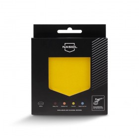 Boina de Espuma para Polimento Lustro Amarelo 6 Polegadas 150mm Nasiol