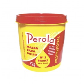 Massa de Polir nº2 base D´água 1kg Pérola