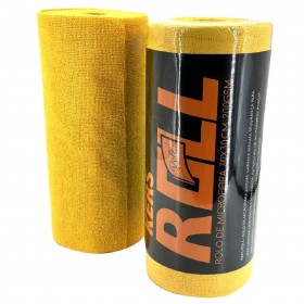 Toalhas de Microfibra em Rolo 200gsm 30x30cm 50un Roll Kers