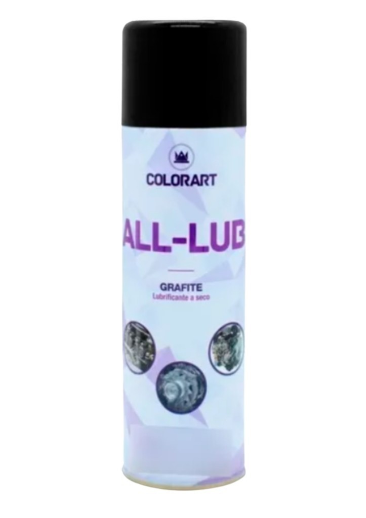 All-lub Grafite Spray Lubrificante a Seco Colorart 300ml