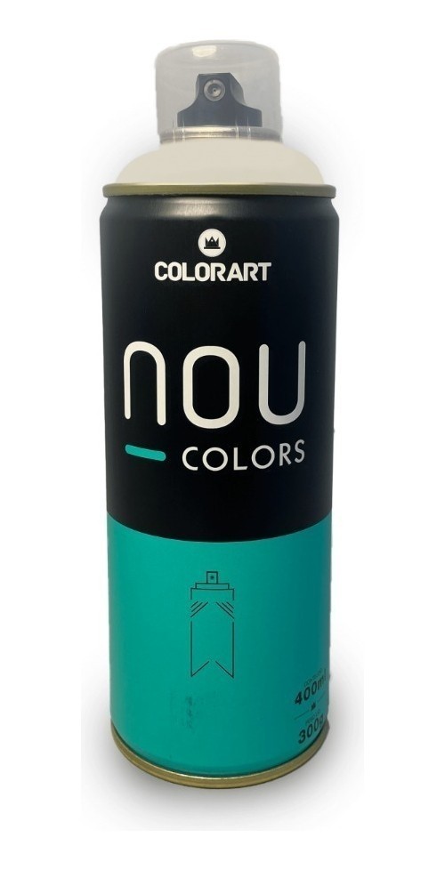 Tinta Spray Fosforescente Brilha Escuro Nou Colorart 400ml