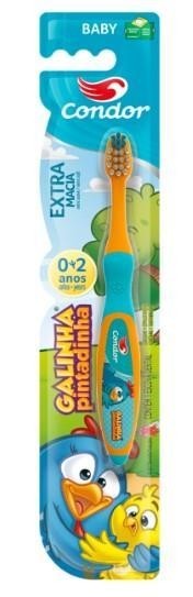 Escova Dental Baby Galinha Pintadinha Extramacia Condor