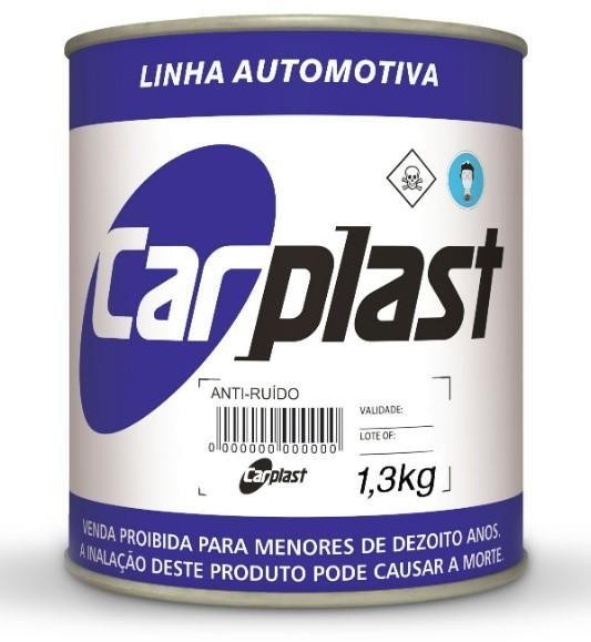 Massa Anti Ruído Automotiva Carplast 1,3kg