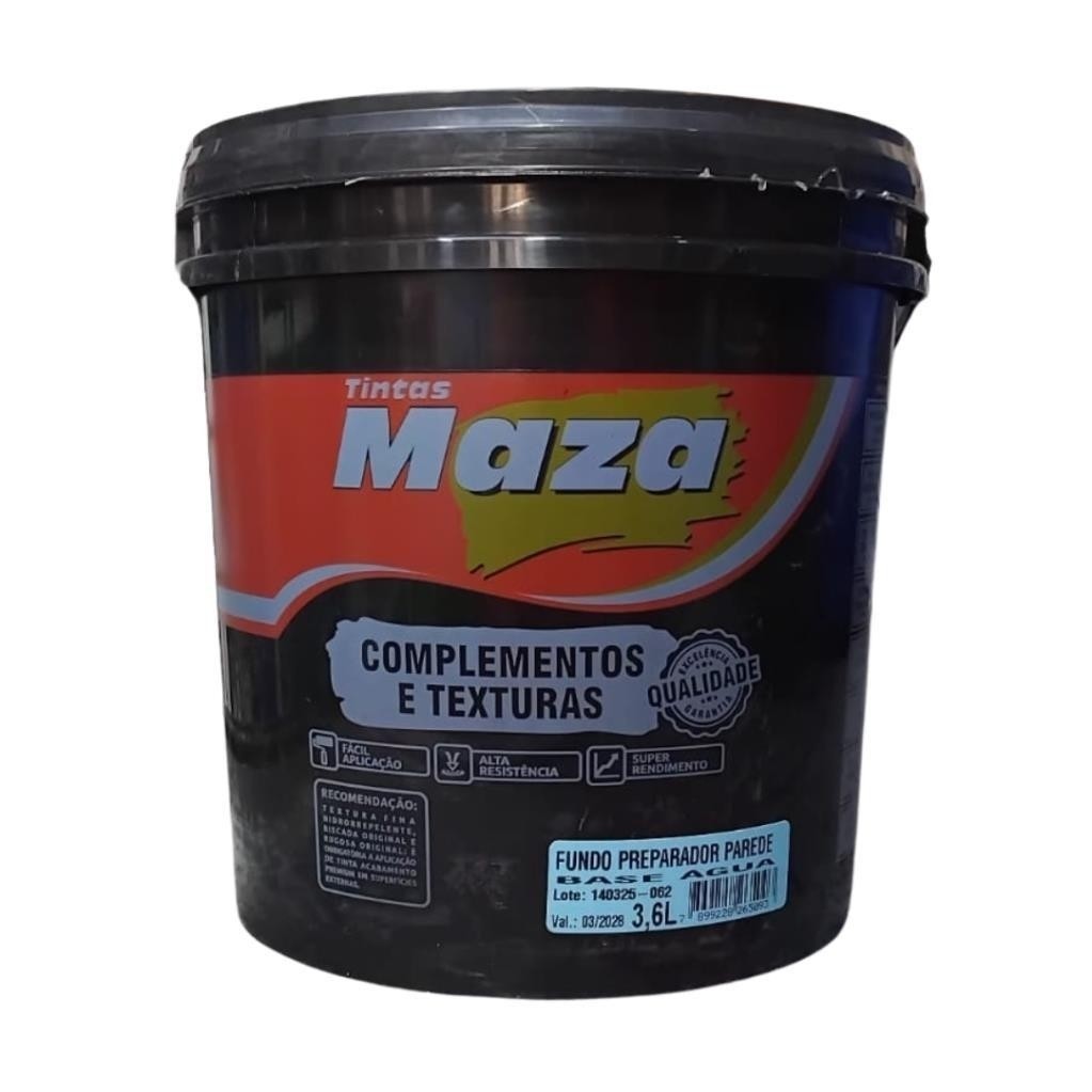 Fundo Preparador Parede Base Dágua 3,6Lt  Maza Galão