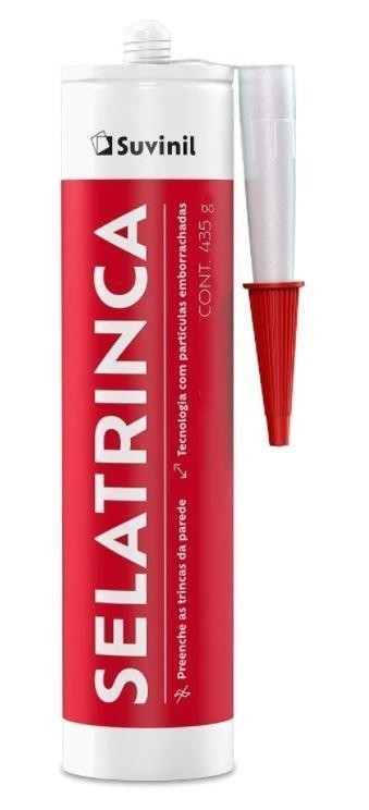 Cola Selatrinca Tubo Selante Acrílico Branco Suvinil - 435g