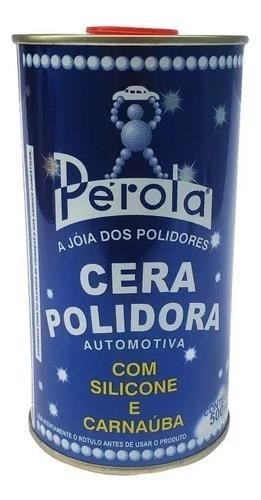 Cera Polidora Automotiva Com Silicone Carnaúba Pérola 500ml