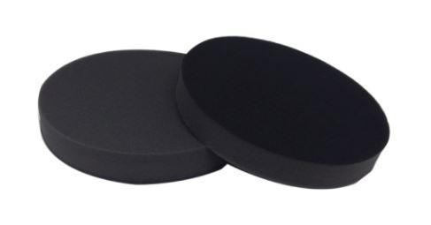 BOINA DE ESPUMA PRETA COM VELCRO PÉROLA - 1 UN