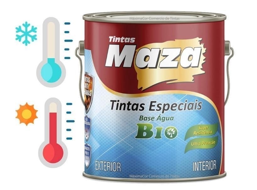 Tinta Isolante Térmica Branca Base Água Maza 3,6l