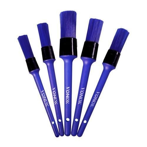 Kit de Pincéis Detalhamento Automotivo Externo Vonixx 5 pçs