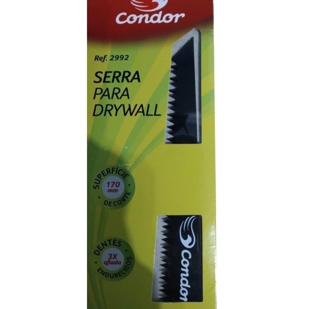 Serra Gesso Drywall 2992 Condor Un