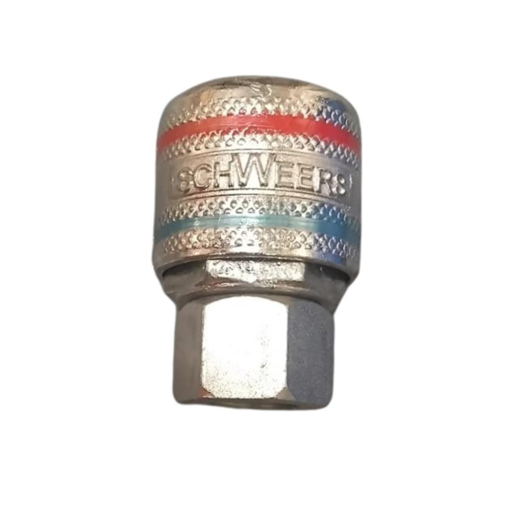 Engate Rápido Rosca Fêmea 1/4 Compressores Pistolas ArcoDal