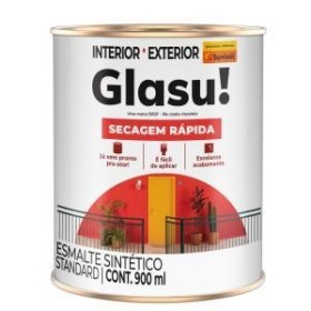 Tinta Esmalte Sintético Brilhante Glasurit 900ml Laranja Ipê