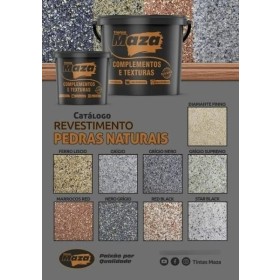 Efeito Revestimento Pedras Naturais Maza Red Black 23kg