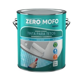 Tinta Acrílica zero mofo branco acetinado montana 3,600gl