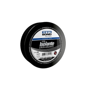 Fita Isolante Preta Adesiva Anti Chamas 19mm x 20m Tekbond