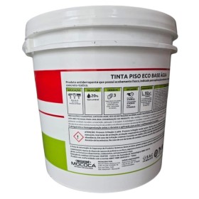 Tinta Piso Antiderrapante Eco Sem Cheiro Preto 15Ltrs Mococa