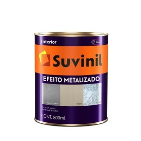 Efeito Metalizado Silver Suvinil Base 800ml