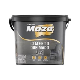 CIMENTO QUEIMADO 3 EM 1 PISO ORIGINAL 5,6KG MAZA - GALAO