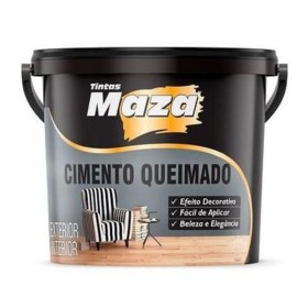 CIMENTO QUEIMADO CHUMBO PAREDE 5,6KG MAZA - GALAO