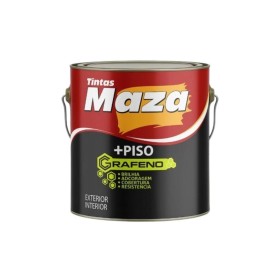 Tinta Piso Grafeno Mais Resistência Brilho Maza 3,6gl Branco