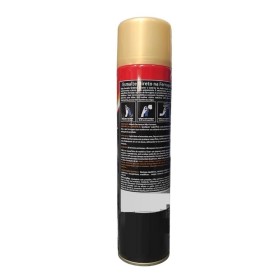 Spray Esmalte Direto Ferrugem Sem Fundo Ouro Lux 400ml Maza