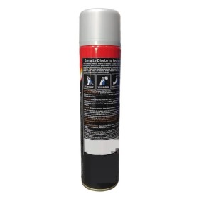 Spray Esmalte Direto Ferrugem Sem Fundo Prata Lunar 400ml Maza