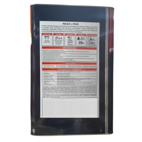 Tinta Piso Grafeno Mais Resistência Brilho Maza 18L Cinza Chumbo