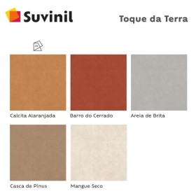 Massa para Efeito Toque da Terra 5kg Suvinil Areia de Brita
