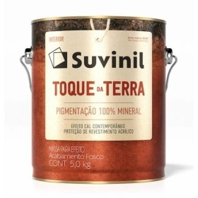 Massa para Efeito Toque da Terra 5kg Suvinil Areia de Brita